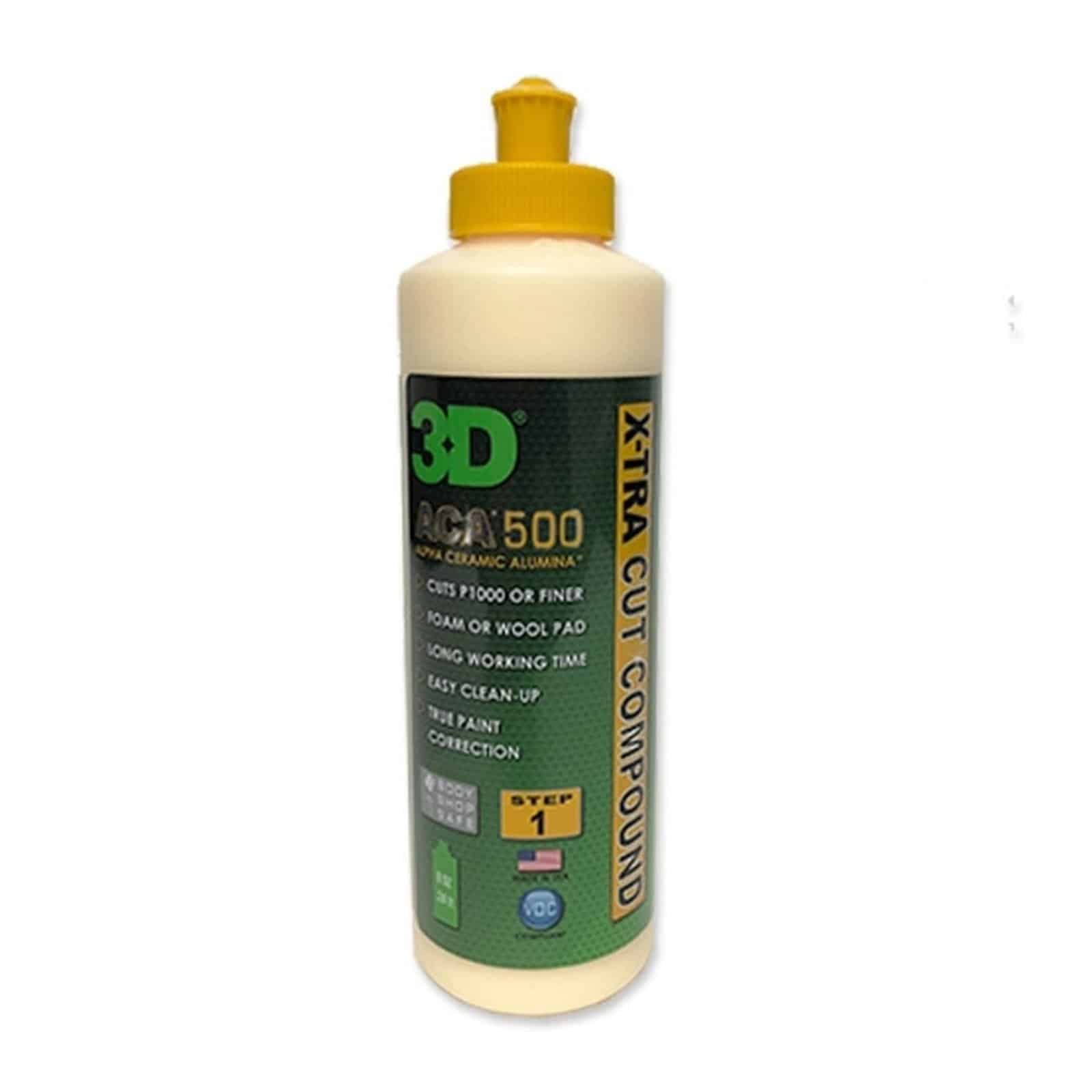 3D ACA 500 X-tra Cut Compound 8oz