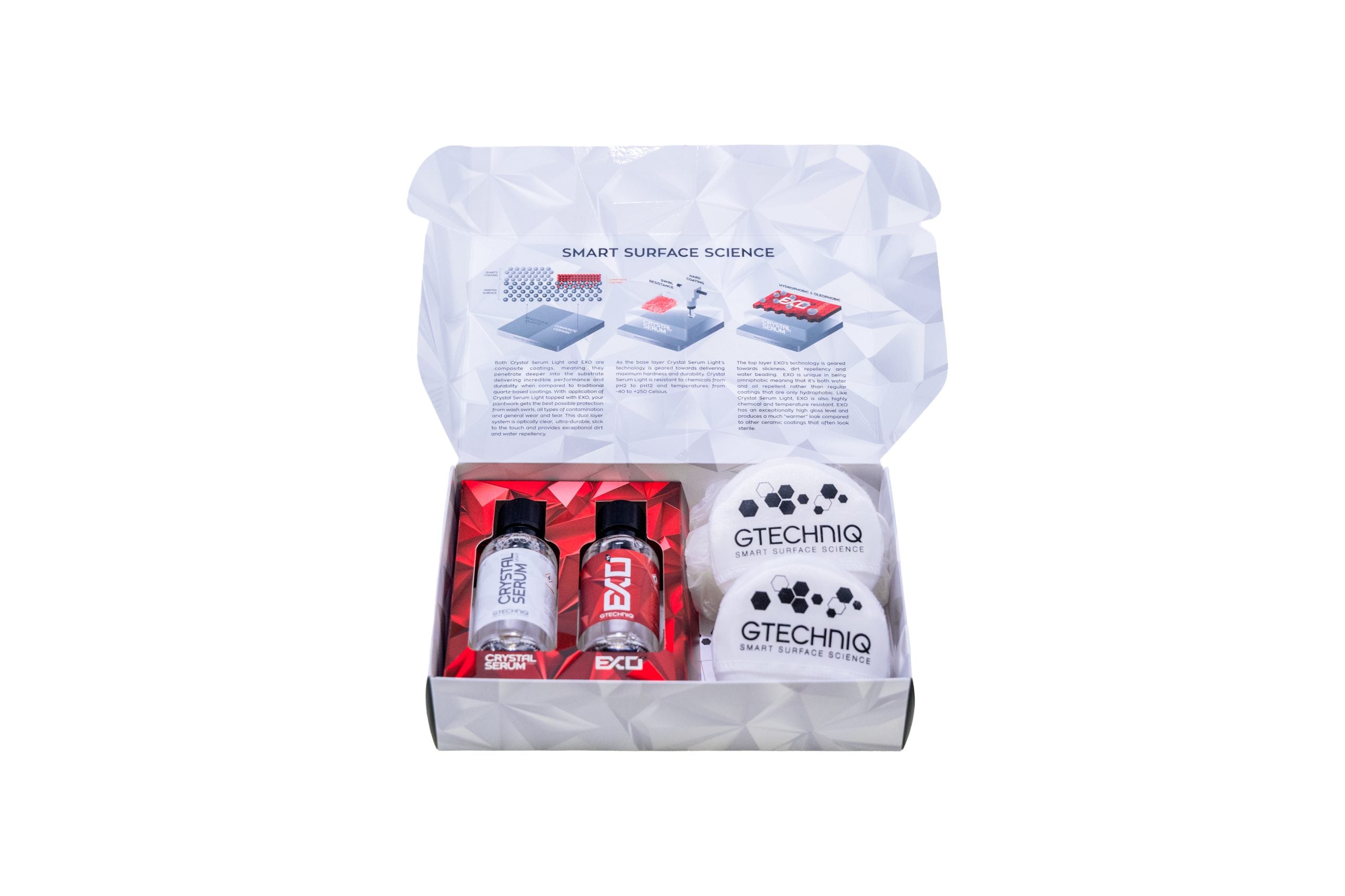 GTechniq EXO and Crystal Serum Light