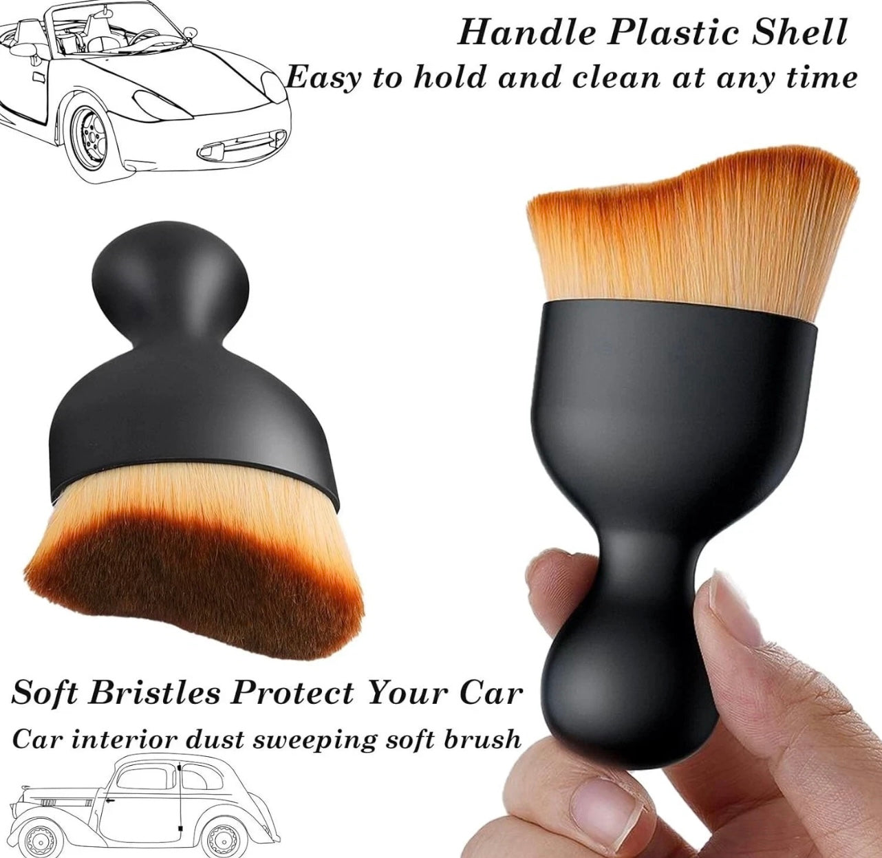 Macs Interior Super Soft Dash Brush