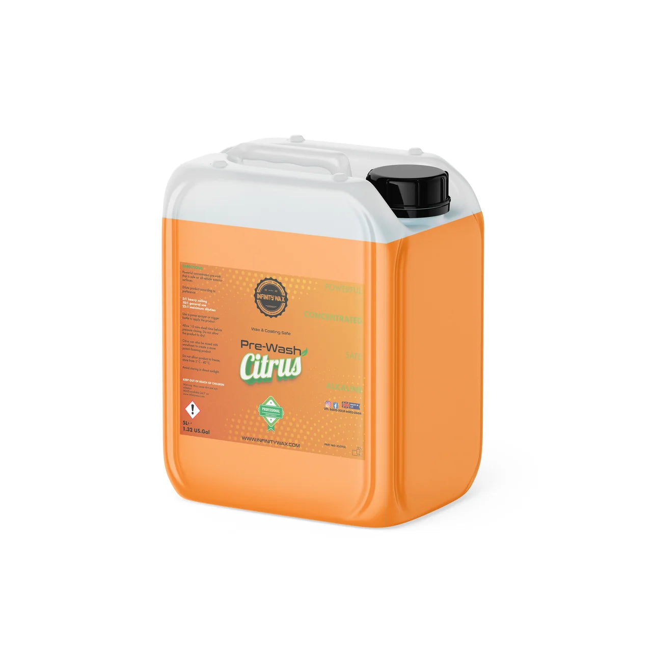 Infinity Wax Citrus Pre-Wash 5L