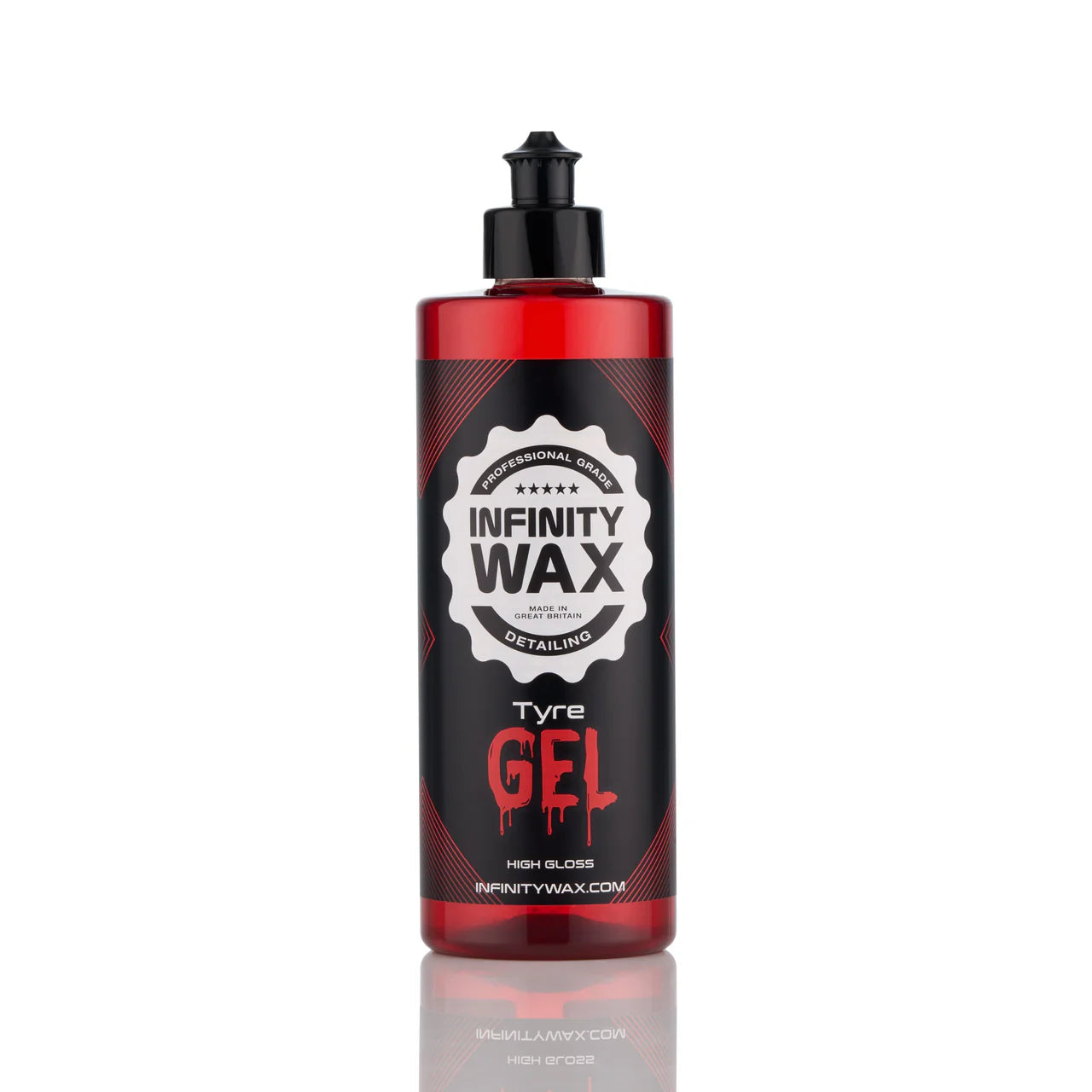 Infinity Wax Tyre Gel - High Gloss Si02 - Strawberry Fragrance