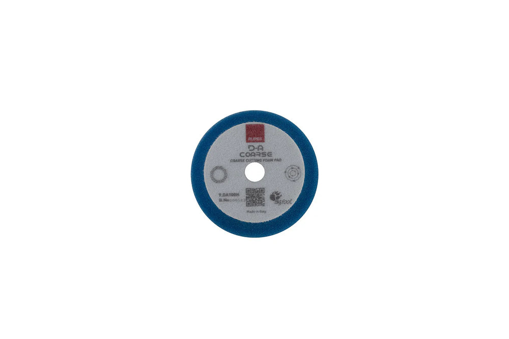Rupes D-A Coarse High Performance Coarse Foam Pad Blue 100mm (3")