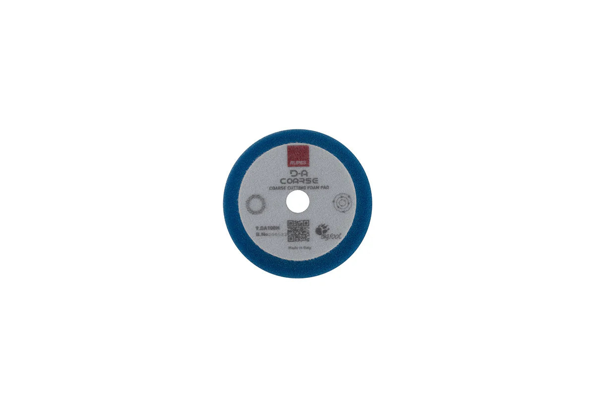 Rupes D-A Coarse High Performance Coarse Foam Pad Blue 100mm (3")