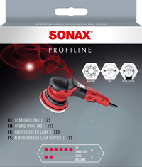 SONAX Hybrid Wool Pad 143/125 DA