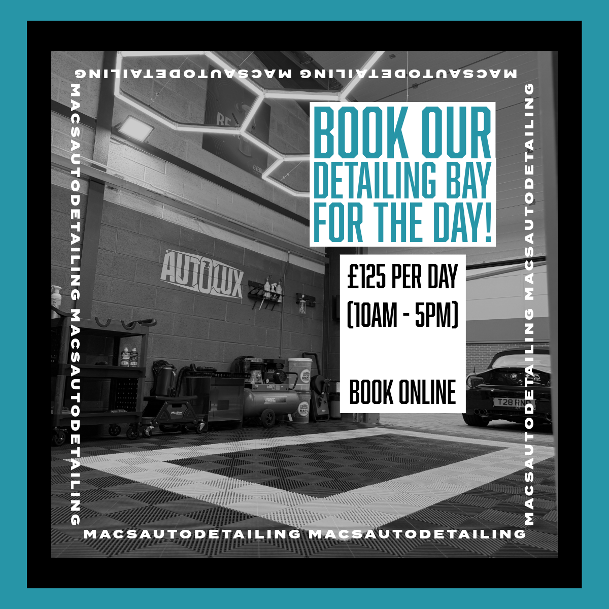 Book Our Detailing Bay