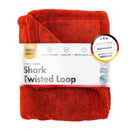 Chemicalworkz red Shark Twisted Loop Towel - 1400GSM 80x50cm